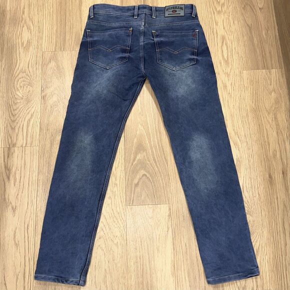 Replay Other - Replay Blue Jeans Designer Y2K Style Faded W34 L30 (Tag Size 34)